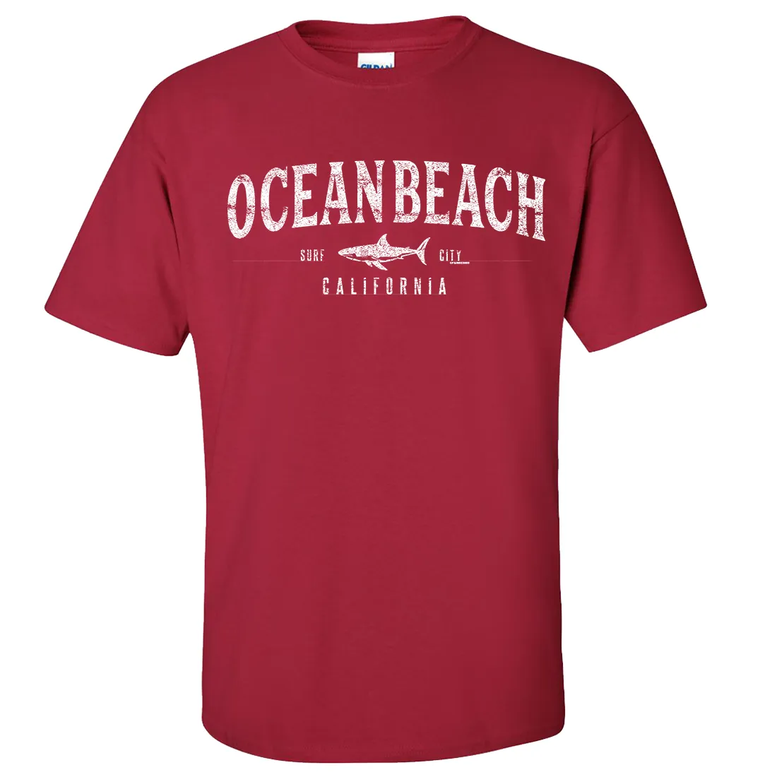 Ocean Beach California Asst Colors T-shirt/tee
