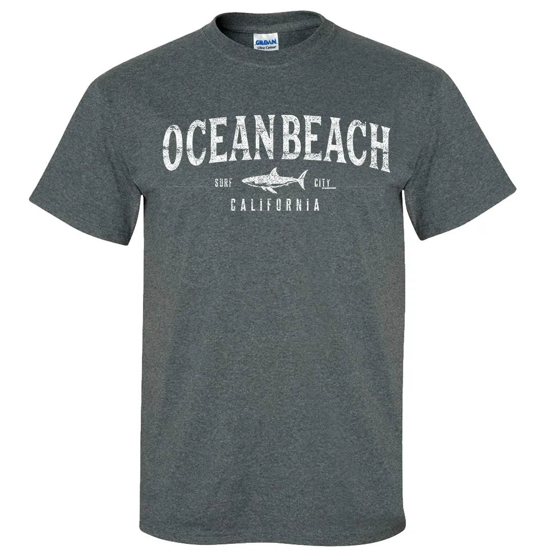 Ocean Beach California Asst Colors T-shirt/tee