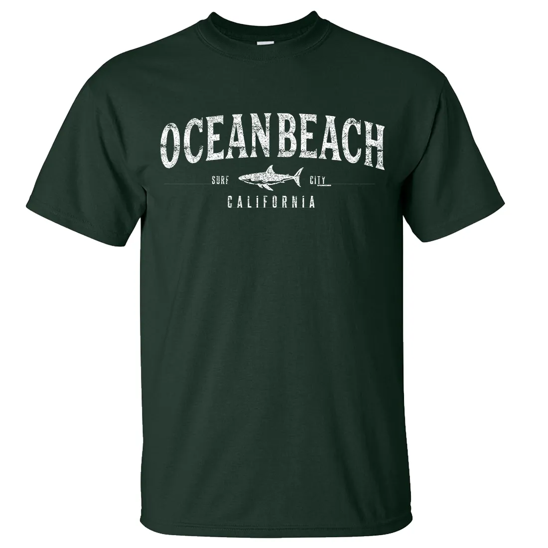 Ocean Beach California Asst Colors T-shirt/tee