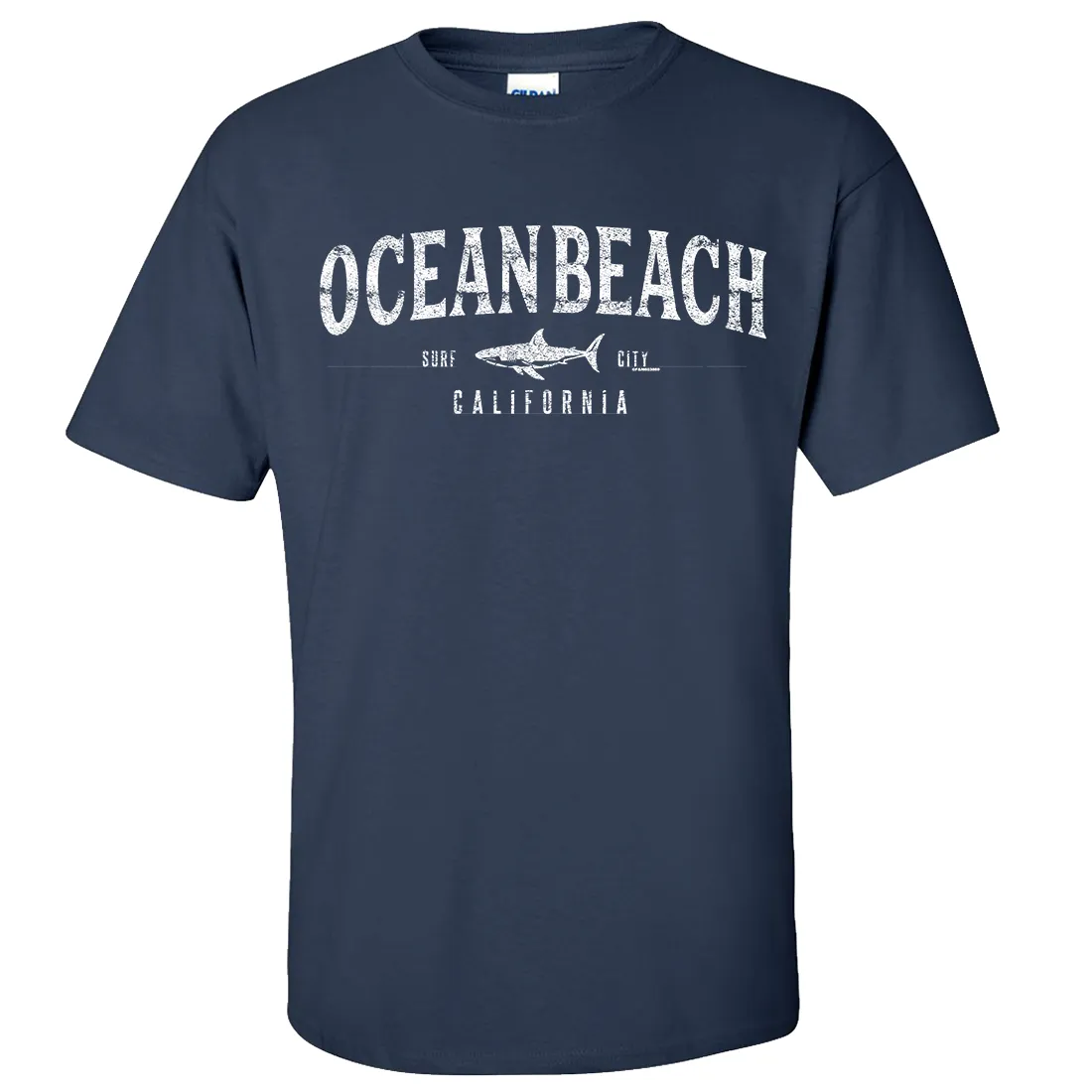 Ocean Beach California Asst Colors T-shirt/tee
