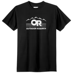 Outdoor Research Advocate Tee - Black/White - Unisex