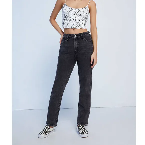 PacSun Denim Mom Jean, Women's Size 24 - Beverly Black