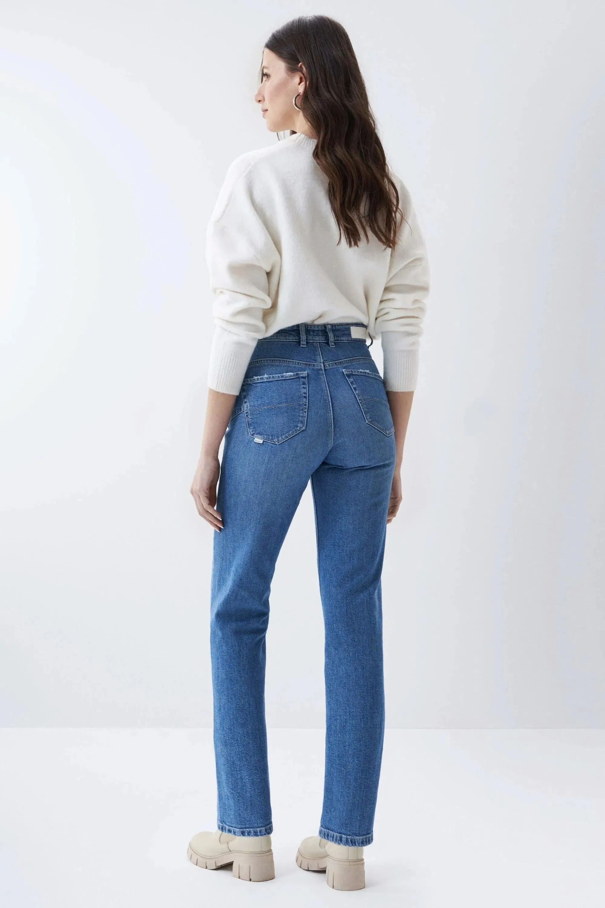 Pantalón Vaquero Push In Secret Glamour Straight