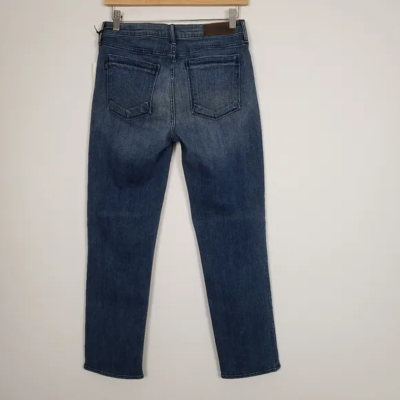 Parker Smith Womens Courtney Crop Mid Rise Denim Jeans Size 28