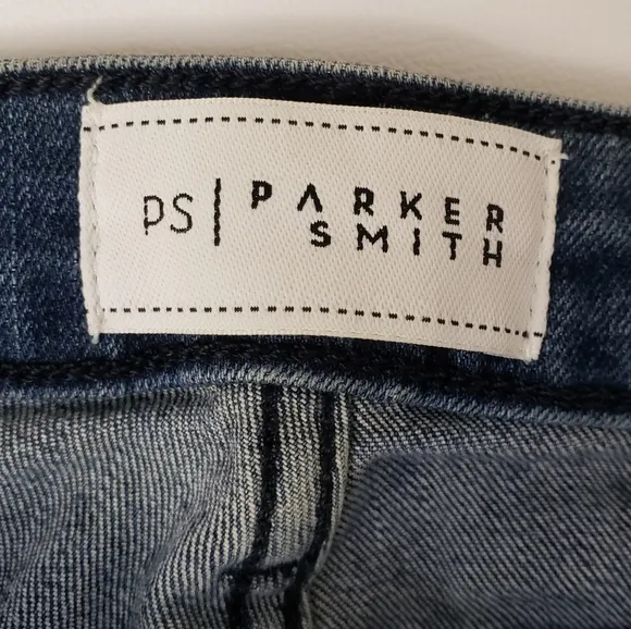 Parker Smith Womens Courtney Crop Mid Rise Denim Jeans Size 28
