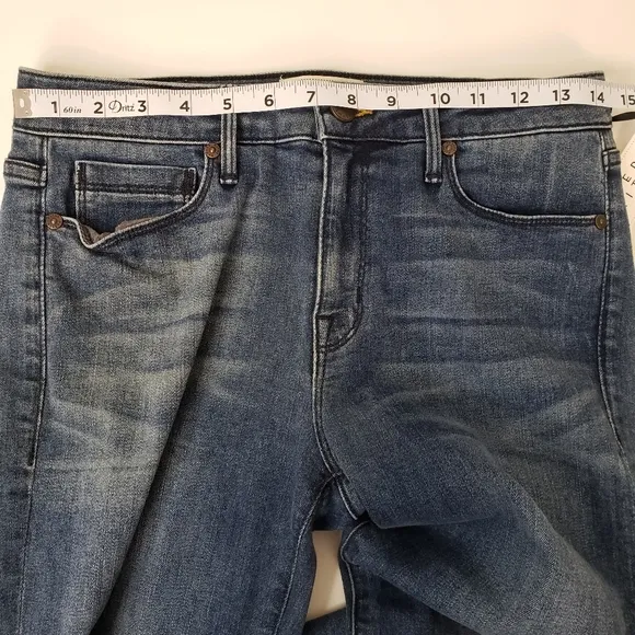 Parker Smith Womens Courtney Crop Mid Rise Denim Jeans Size 28