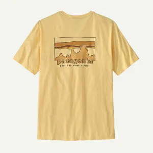 Patagonia '73 Skyline Organic T-Shirt Buttercup Yellow