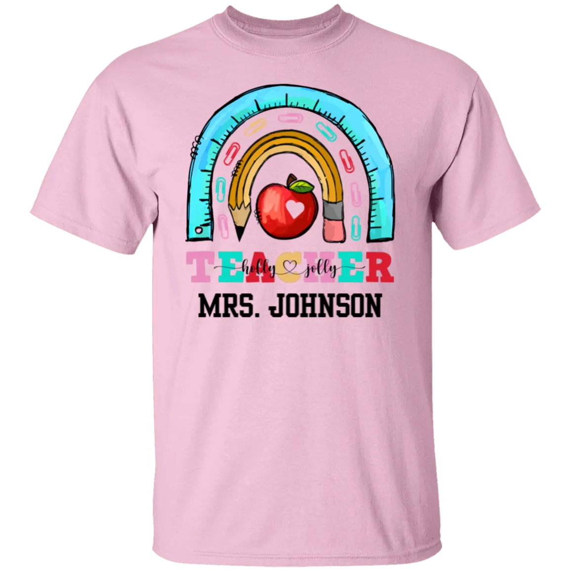 Personalized Teacher T-Shirt