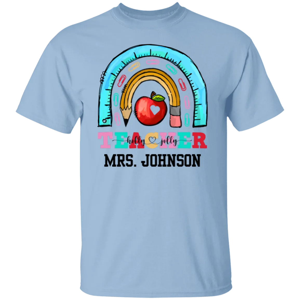 Personalized Teacher T-Shirt
