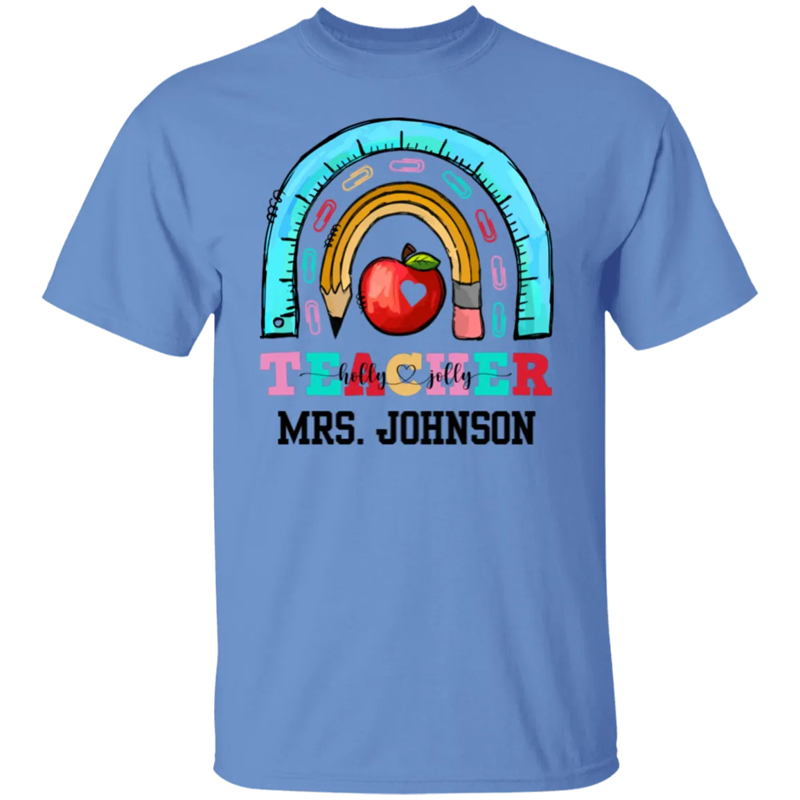 Personalized Teacher T-Shirt