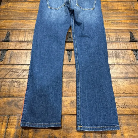 Pilcro &amp; The Letterpress Anthro Relaxed Straight Leg Button Fly Denim Jeans 26