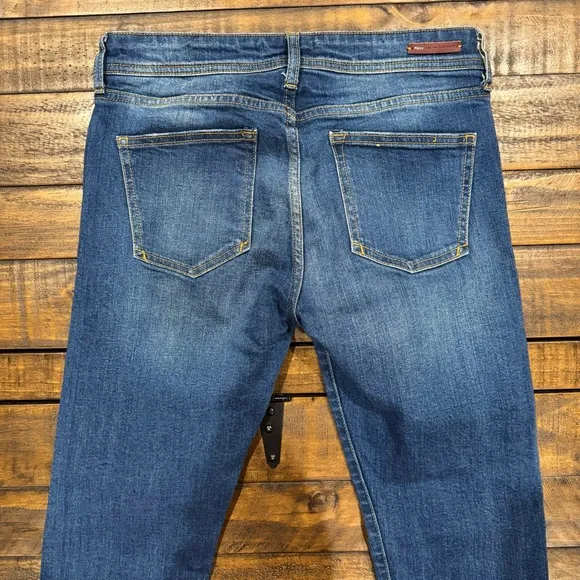 Pilcro &amp; The Letterpress Anthro Relaxed Straight Leg Button Fly Denim Jeans 26