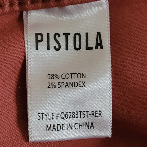Pistola Red Rock Button-Fly Slim Straight Leg Jeans