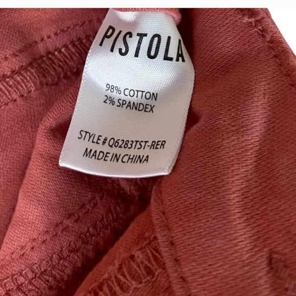 Pistola Red Rock Button-Fly Slim Straight Leg Jeans