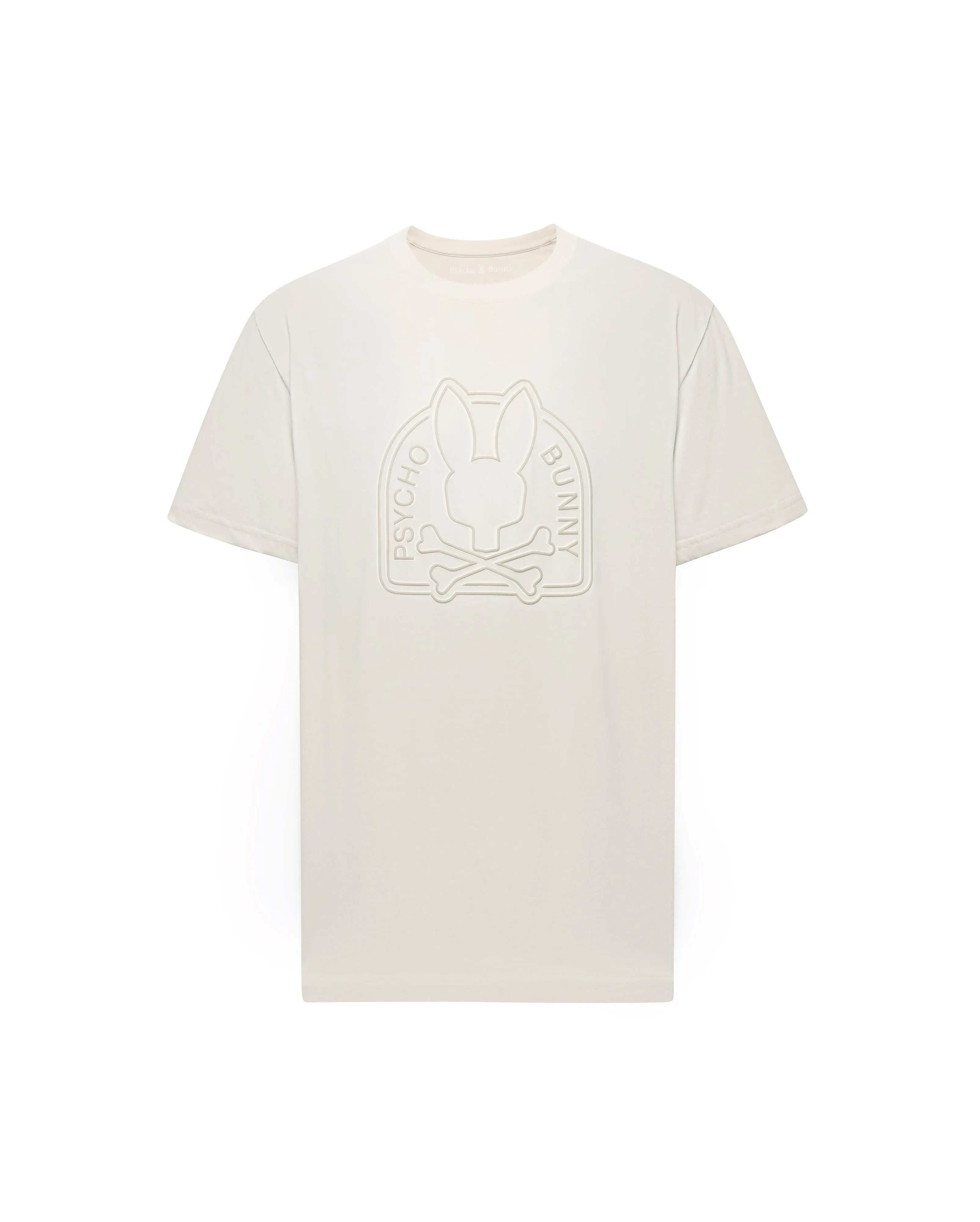 Psycho Bunny Men's Melbourne Graphic Tee - Natural Linen
