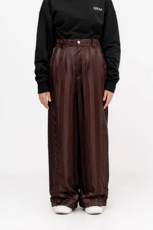 "SATIN ELEGANCE" CHARMEUSE SILK PANTS