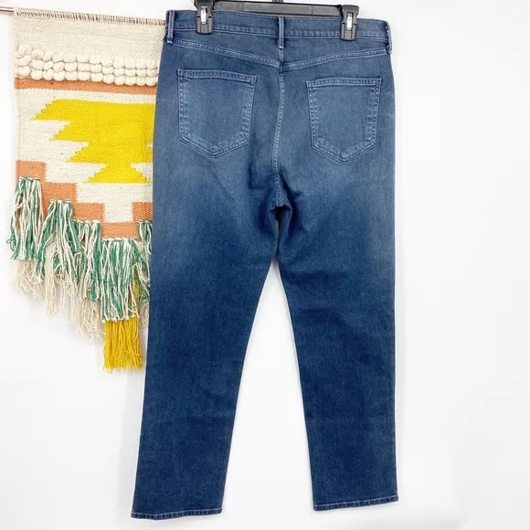 Rag &amp; Bone High Rise Straight Leg Crop Jeans Sz 31