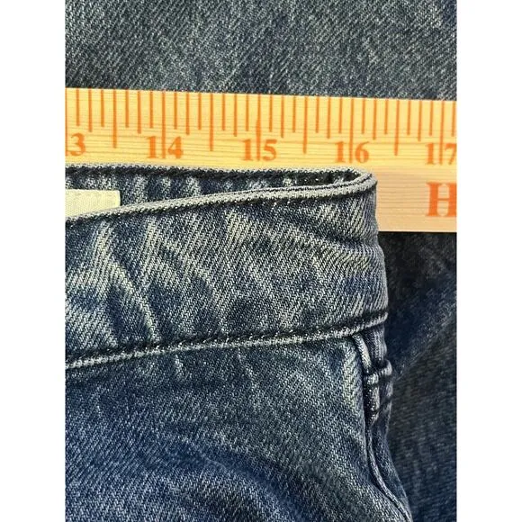 Rag &amp; Bone Peggy Straight Jeans•Women 27•Mid Rise Rigid 100% Cotton Denim Siesta