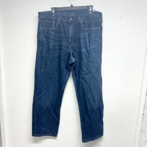 RAG &amp; BONE Women Copped Straight Leg Dark Washed Mid Rise Jeans Size 38