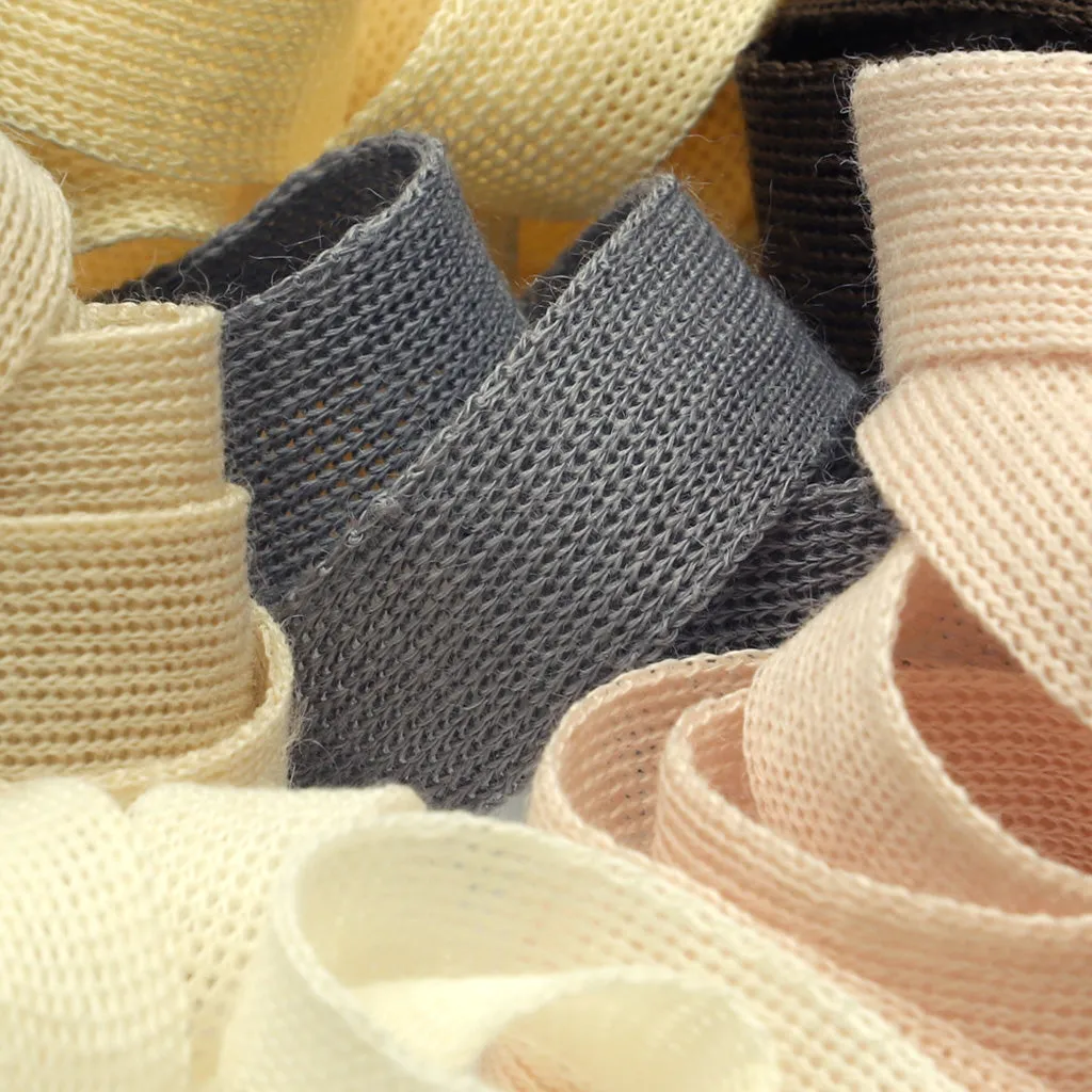 Ramie Knit Tape #48 Silver