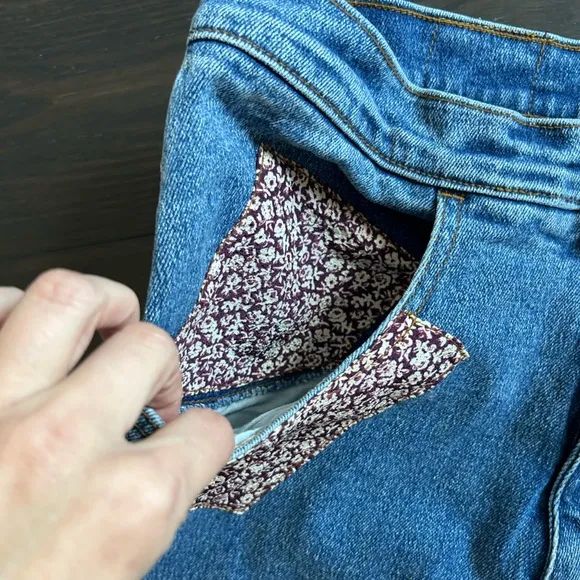 RARE Vintage Patchwork Mom Jeans