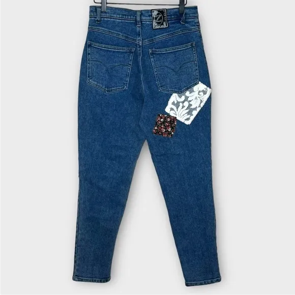 RARE Vintage Patchwork Mom Jeans