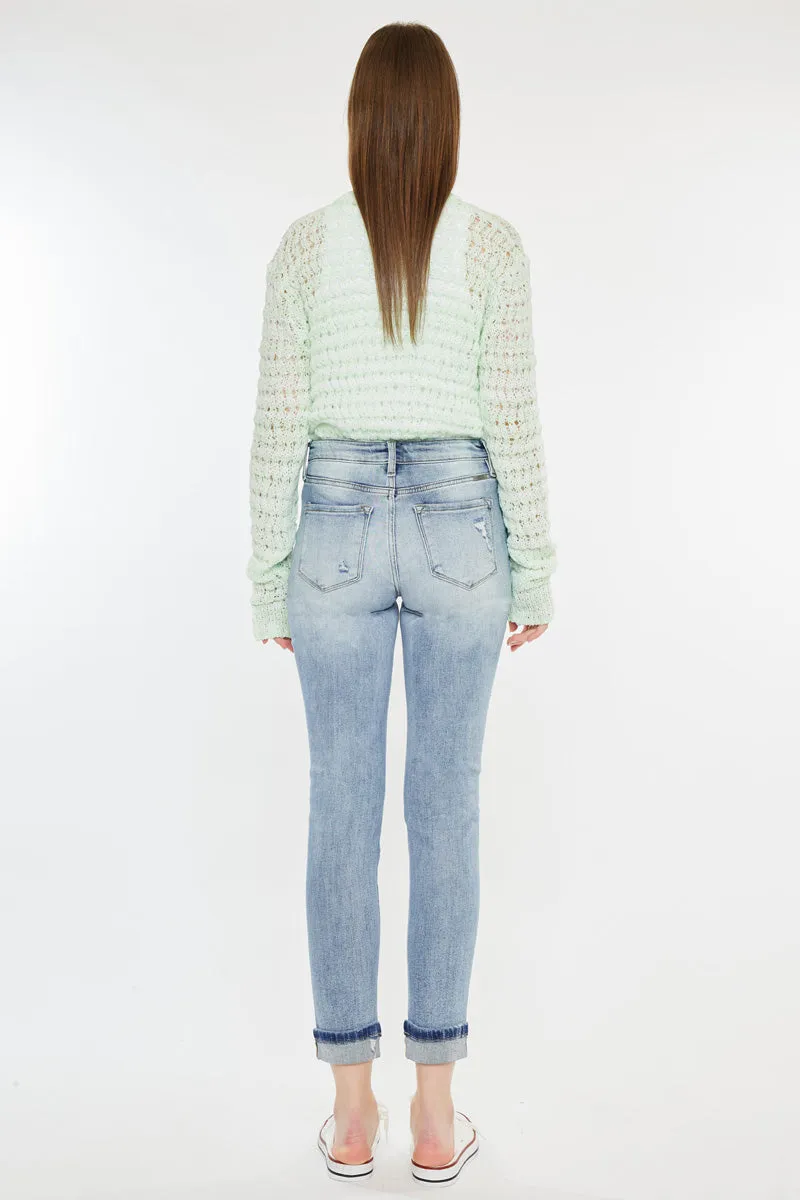 Remio High Rise Mom Jeans