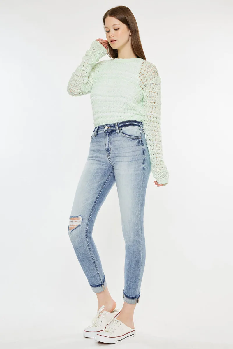 Remio High Rise Mom Jeans