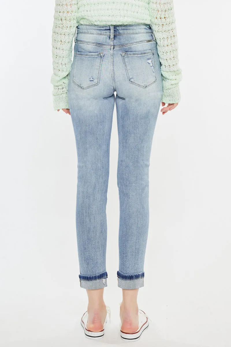 Remio High Rise Mom Jeans