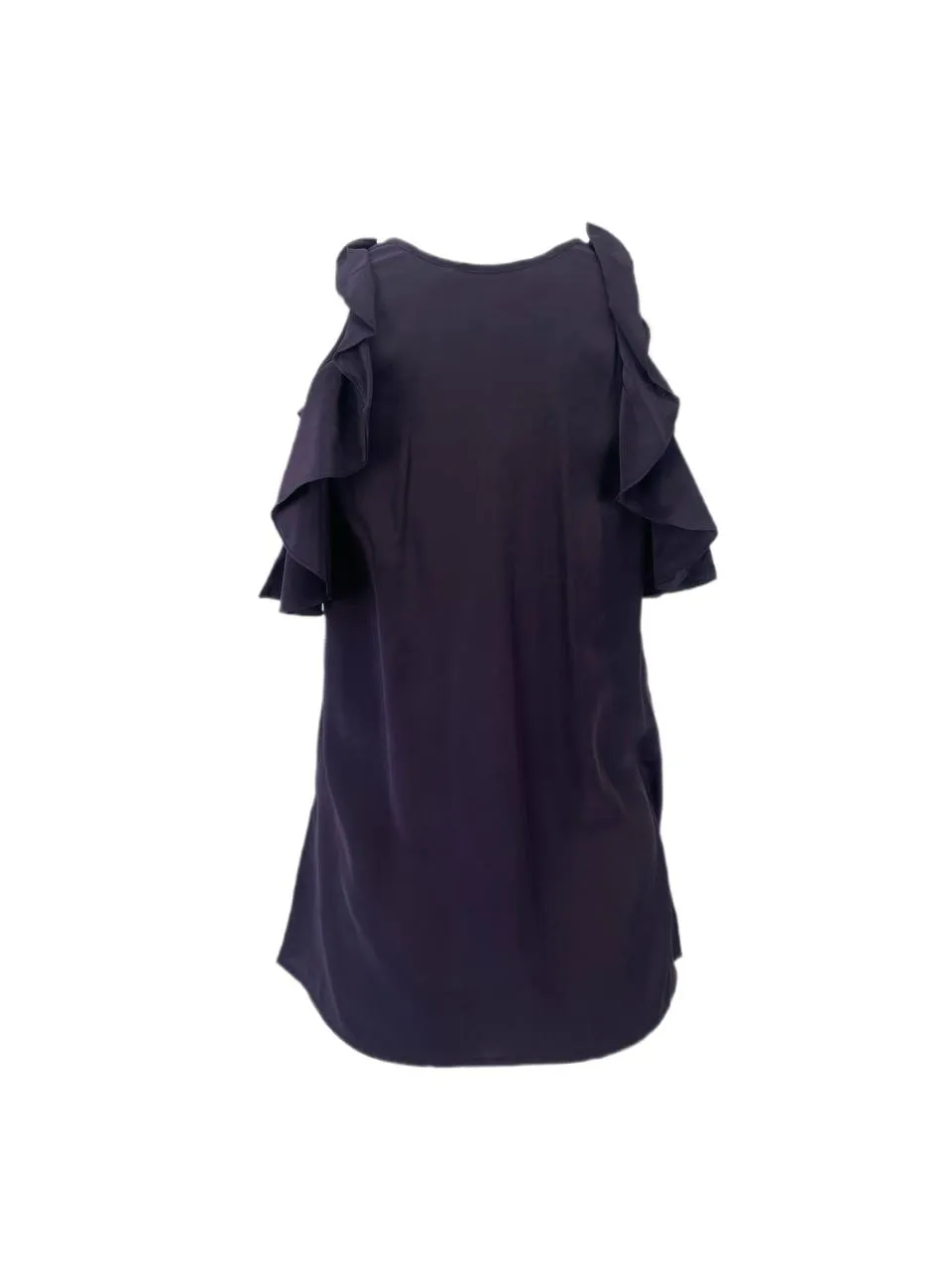 RICHARD CHAI Women's Violet V-Neck Blouse #3R12 NWT
