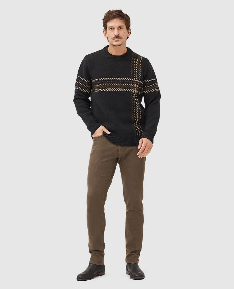 Rodd & Gunn Motion Melange Straight Leg Cotton Jeans