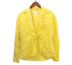 [S] Visvim SS18 LHAMO SHIRT LINEN YELLOW