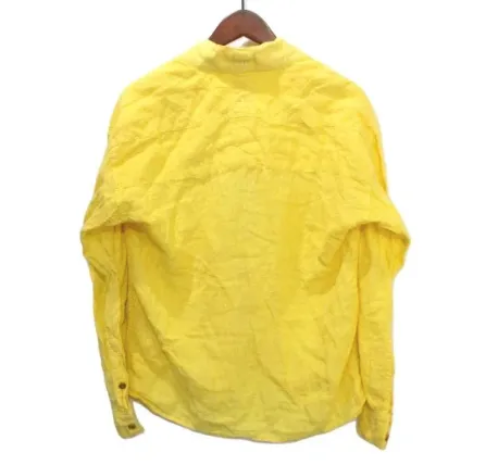 [S] Visvim SS18 LHAMO SHIRT LINEN YELLOW