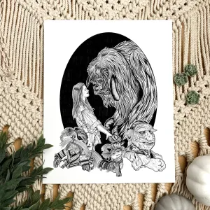 Sarah and Ludo Print