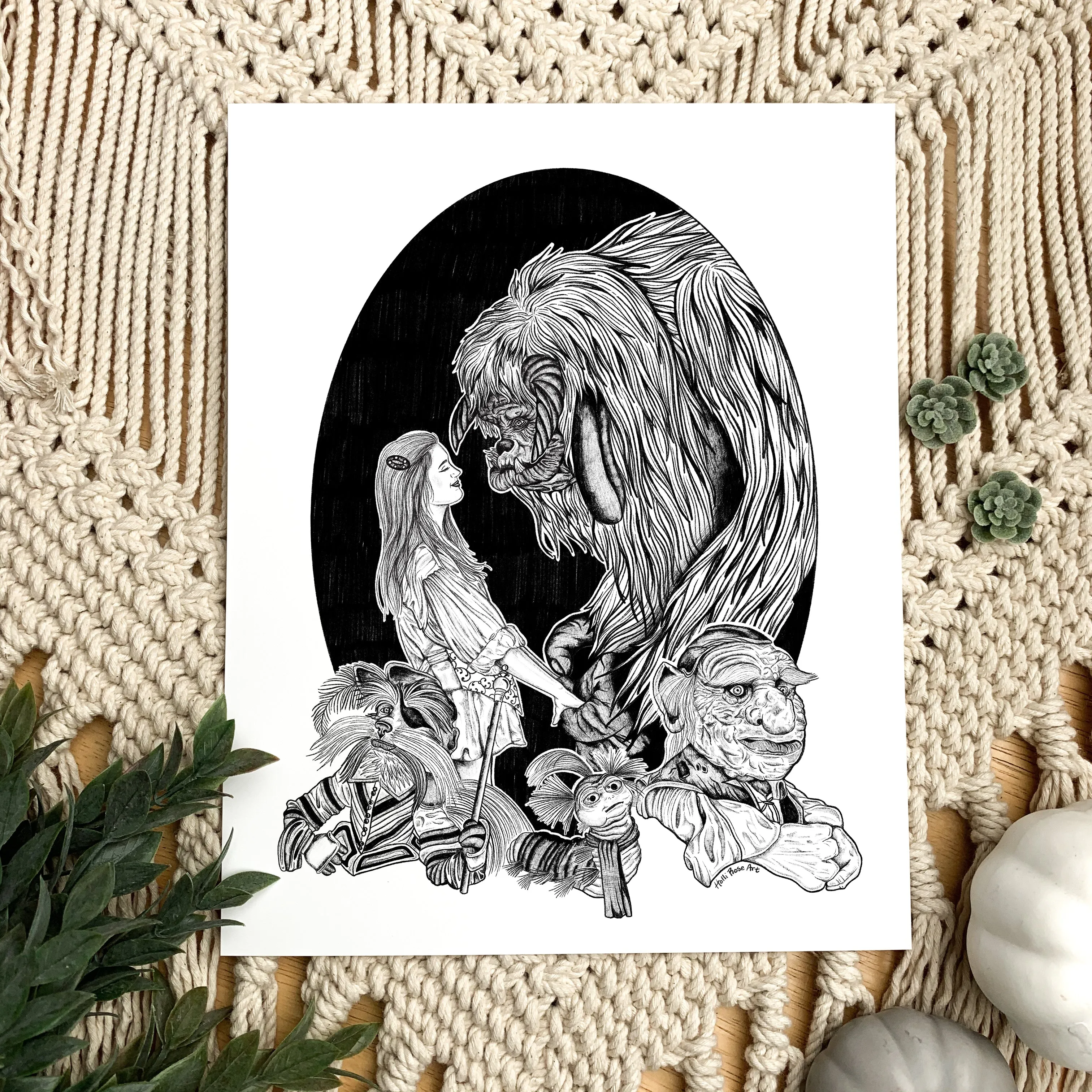 Sarah and Ludo Print