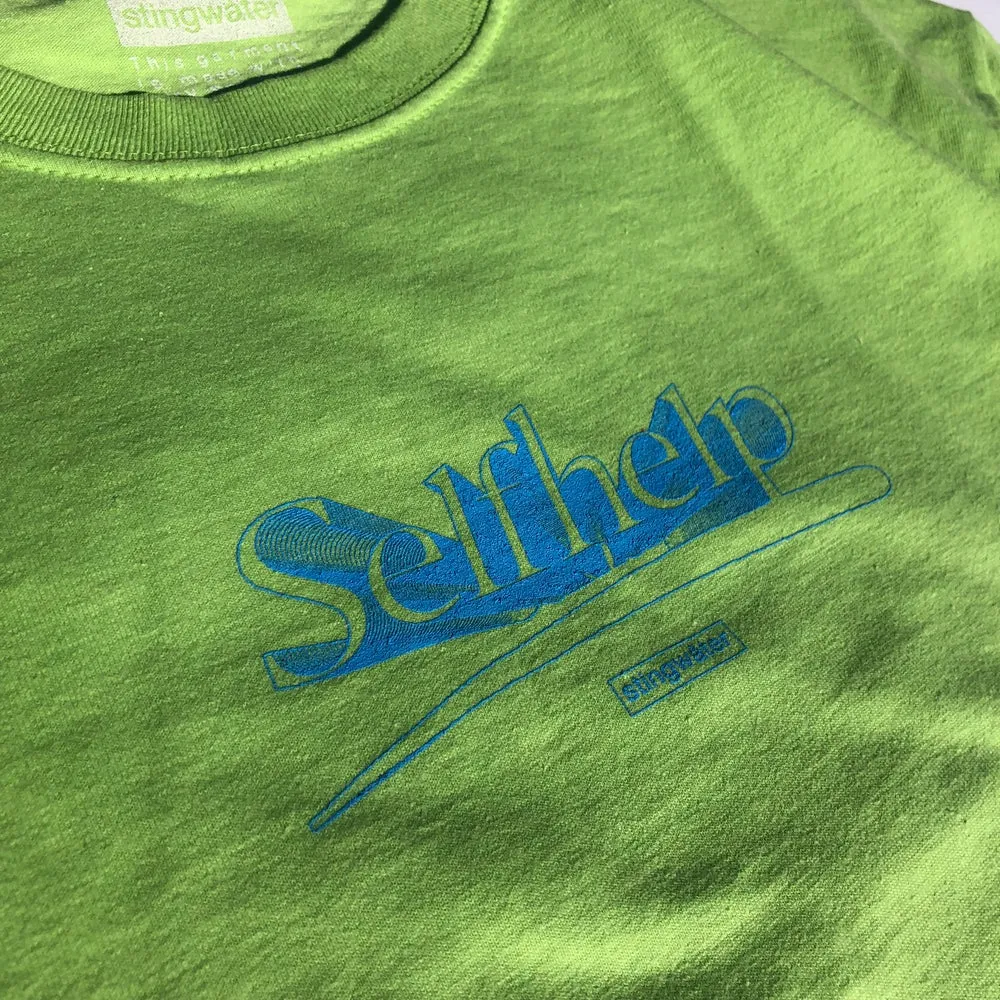 Self Help T Shirt Lime