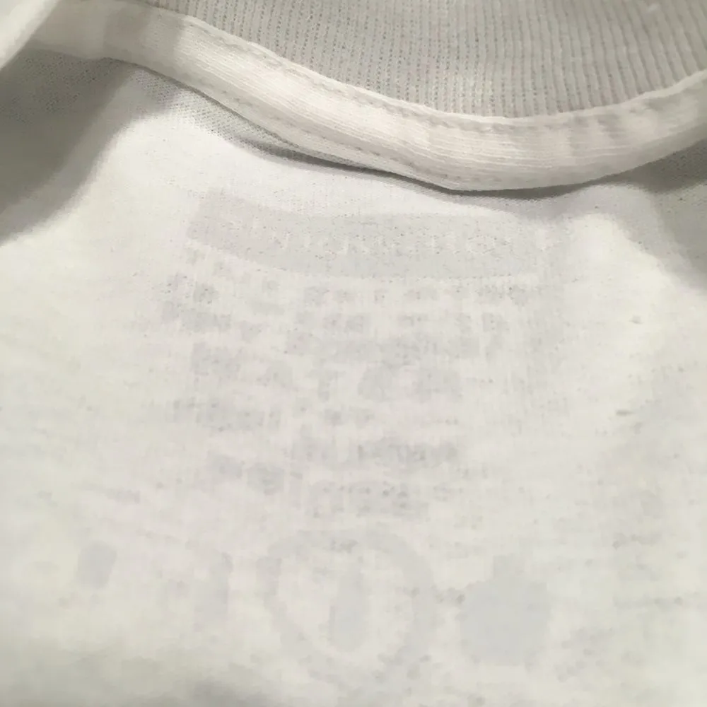 Shall never perish T shirt white