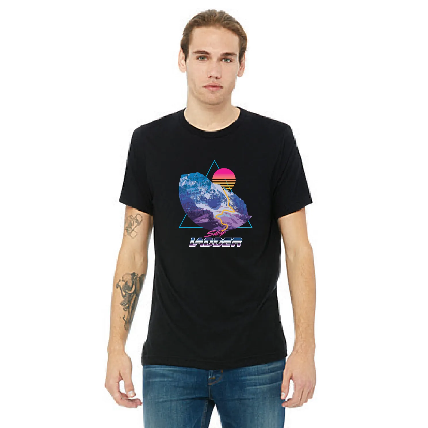 SkiUphill x Katie Barron T-Shirt - SkyLadder (Men's)