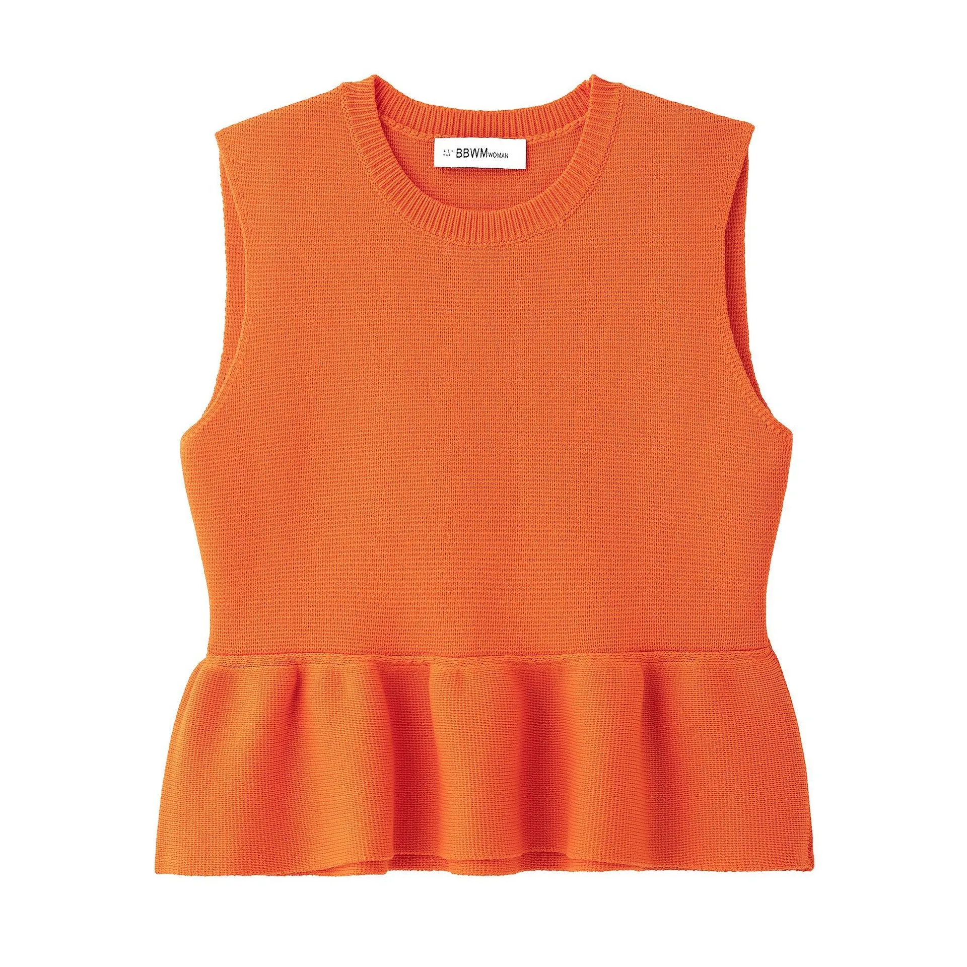 Sleeveless Peplum Top