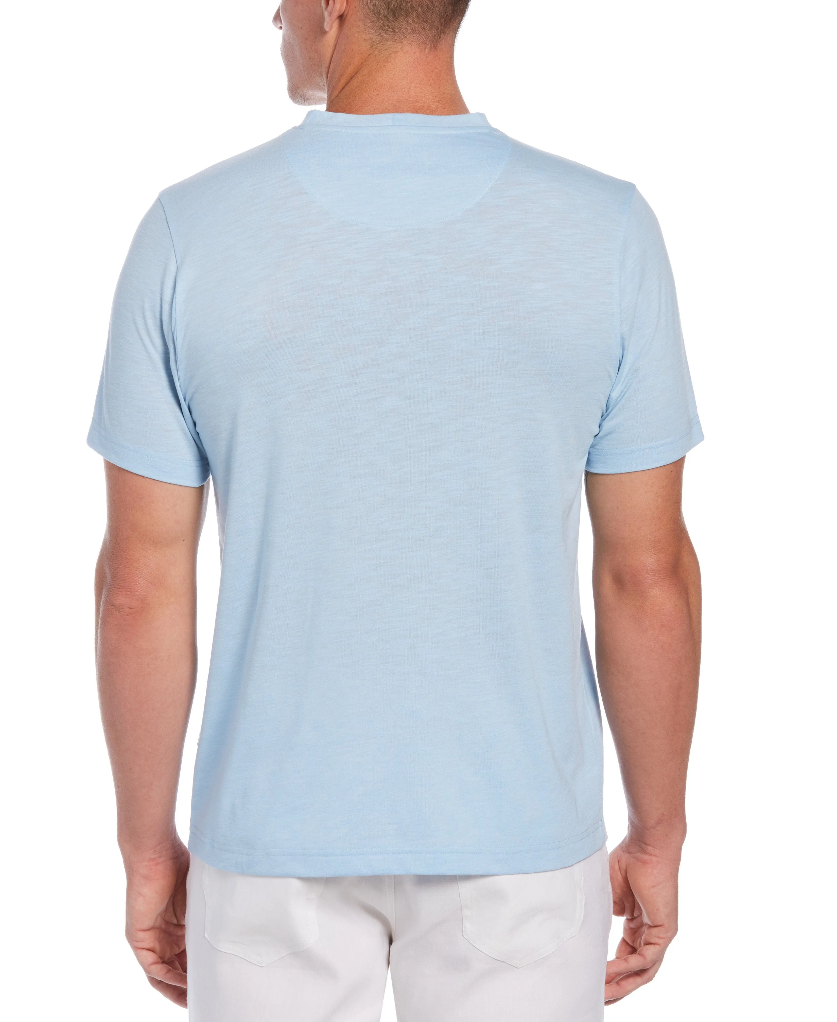 Slub V-Neck Tee