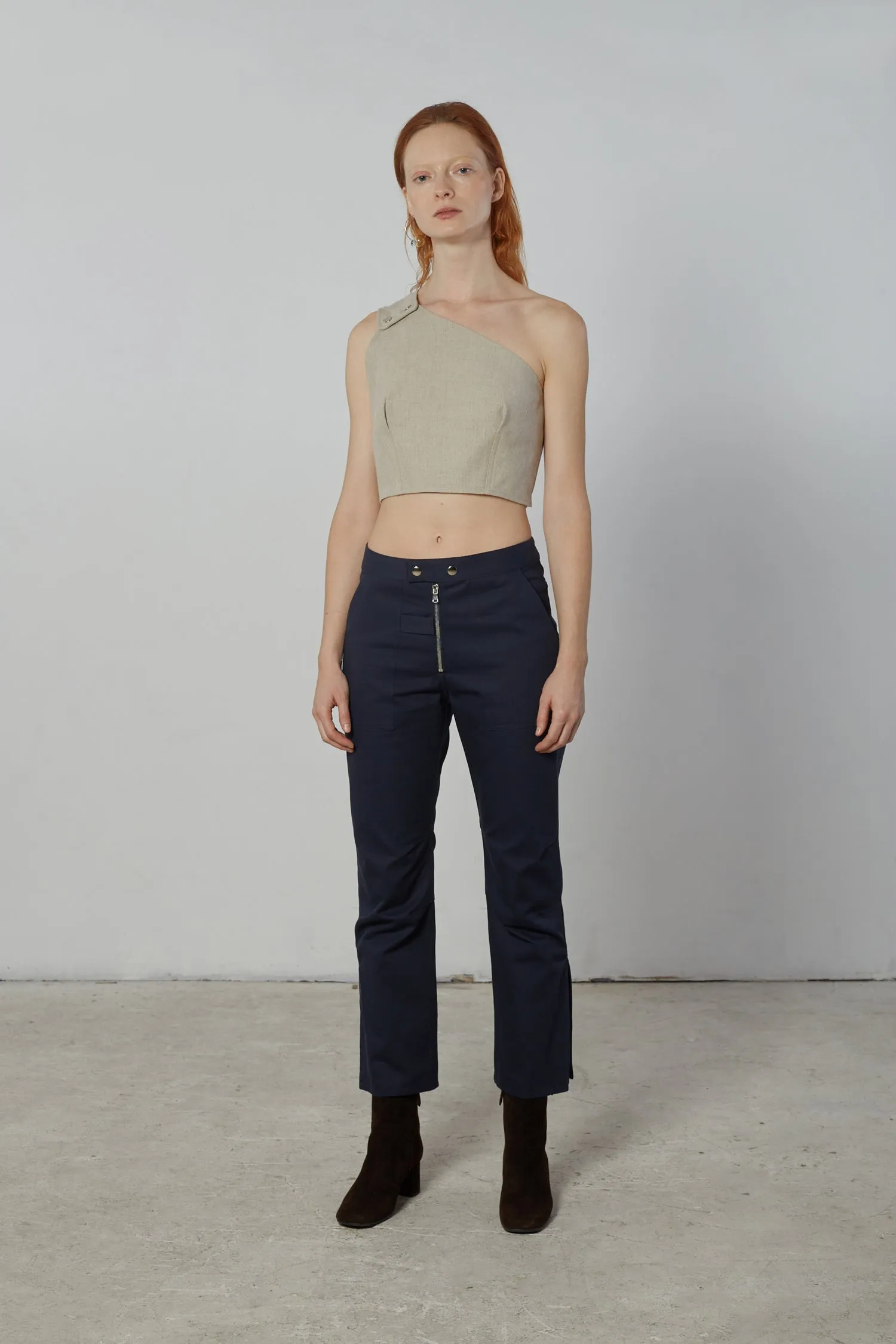 Snap Shoulder Bustier