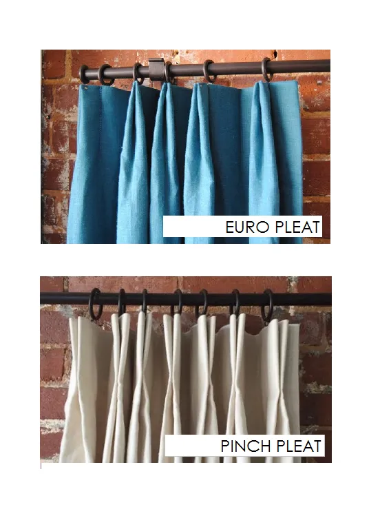 Solid Linen Panel (w/ Pinch/Euro Pleat)