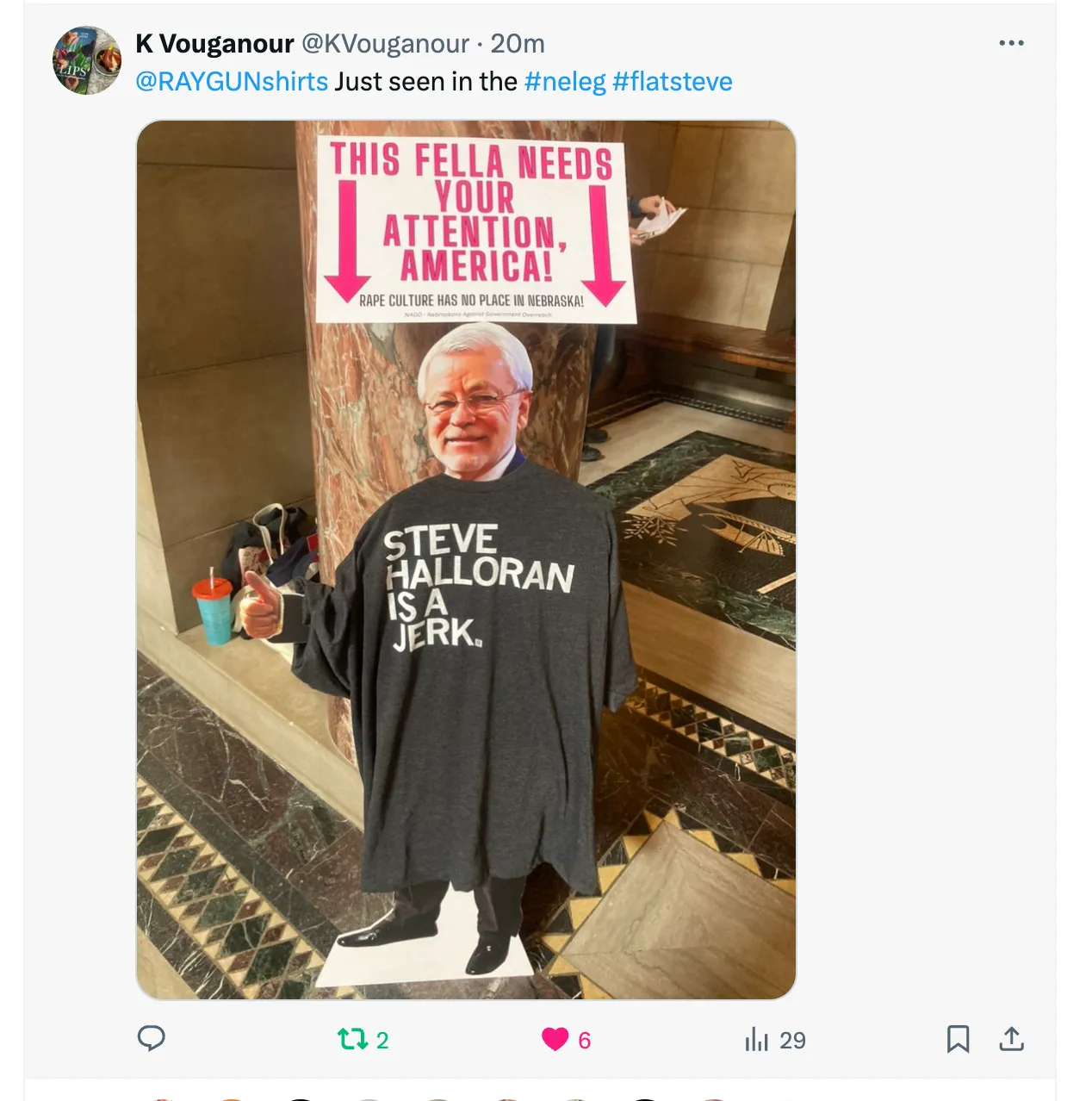 Steve Halloran Is A Jerk