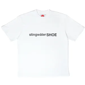 Stingwater Shoe T-Shirt White