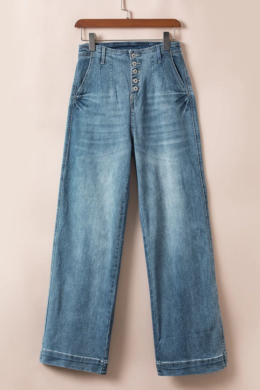 Straight Loose Leg Jeans