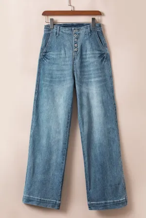Straight Loose Leg Jeans