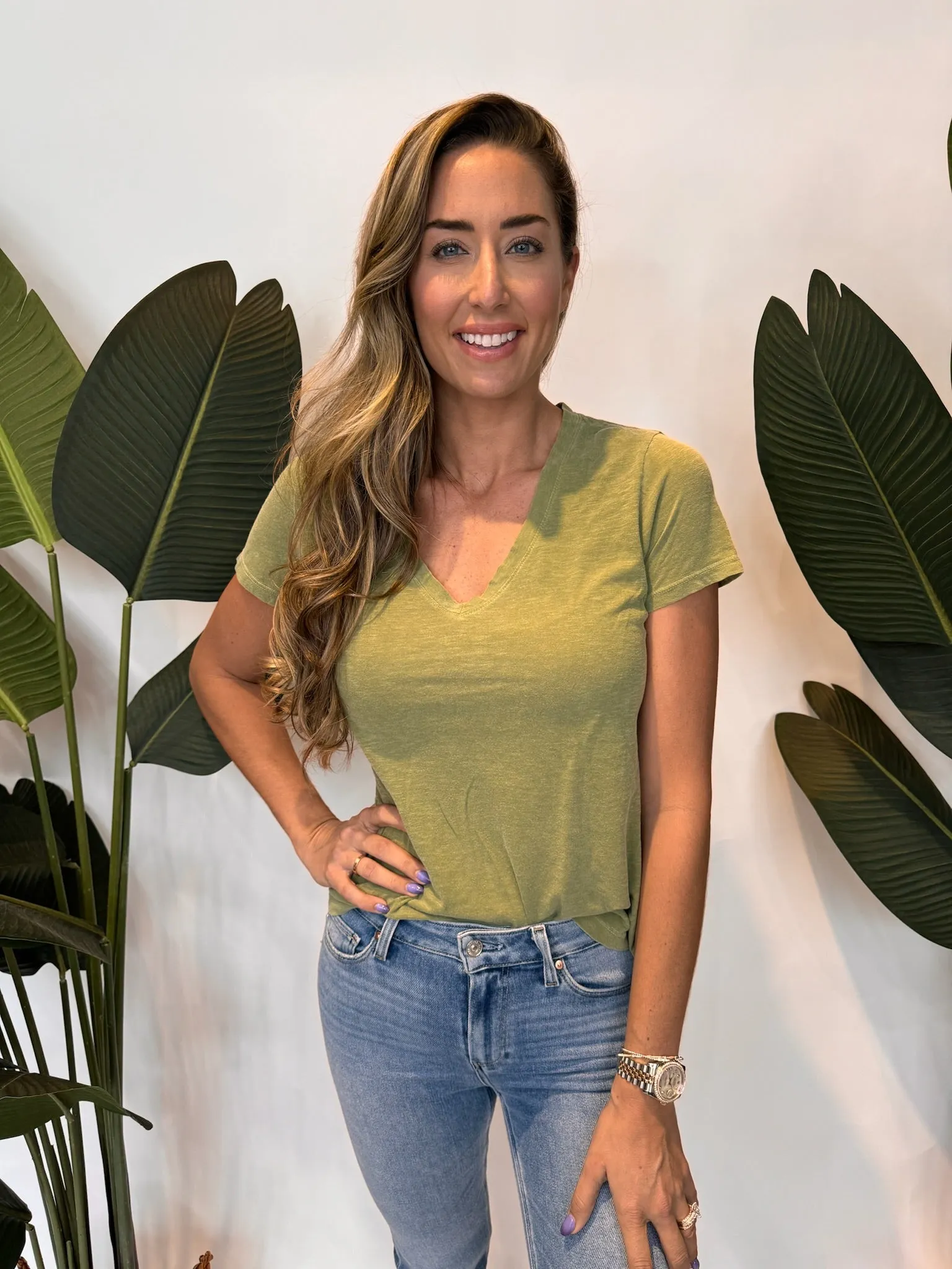 Sundry V-Neck Tee