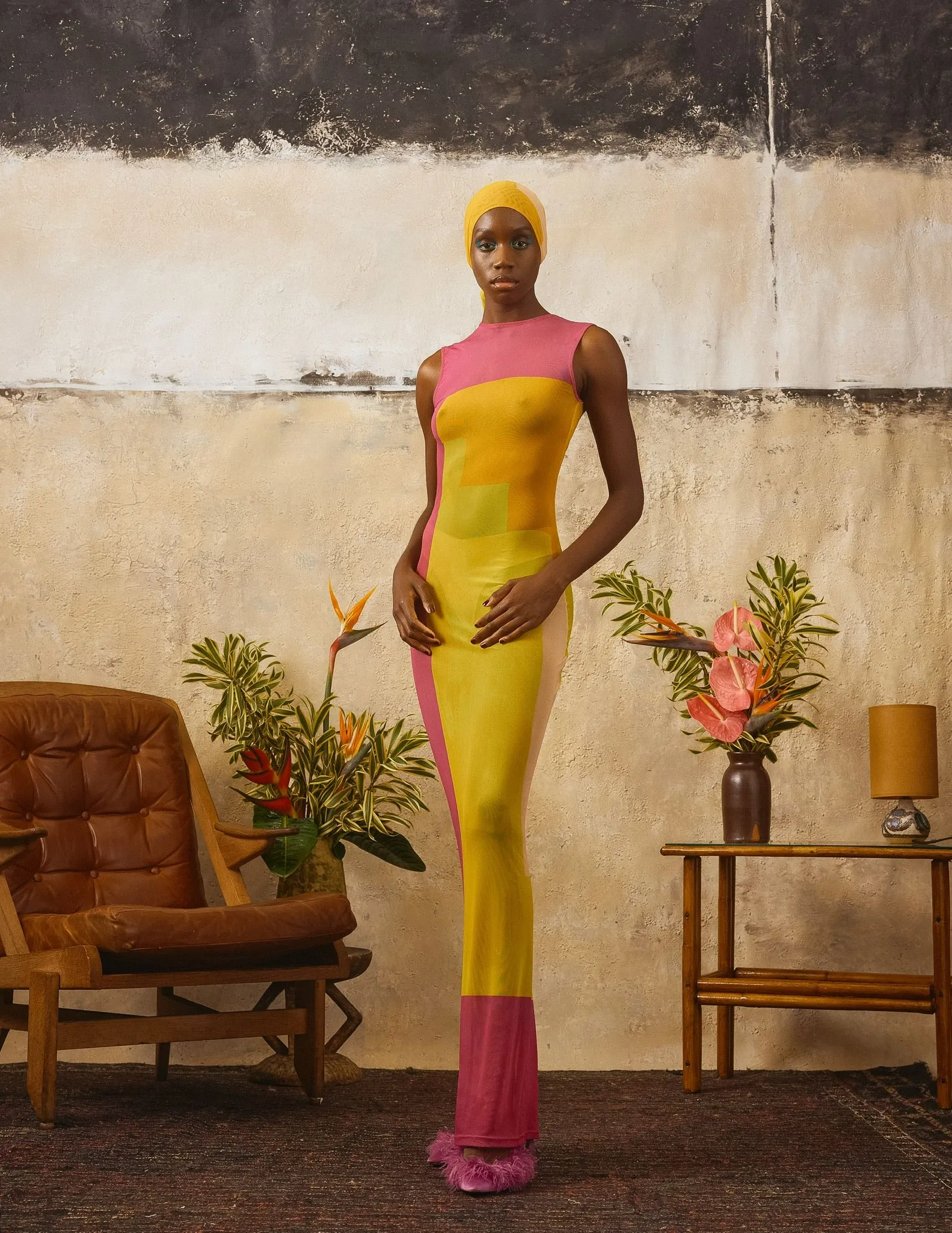 Sunrise Sleveless Maxi Dress -Pre Order