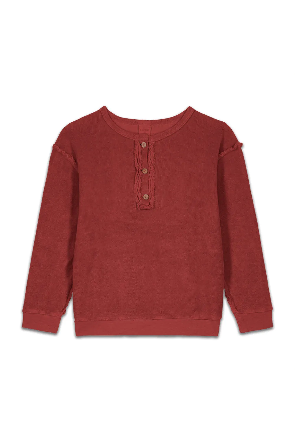 Sweat-shirt Big Jo Chili Red Rouge