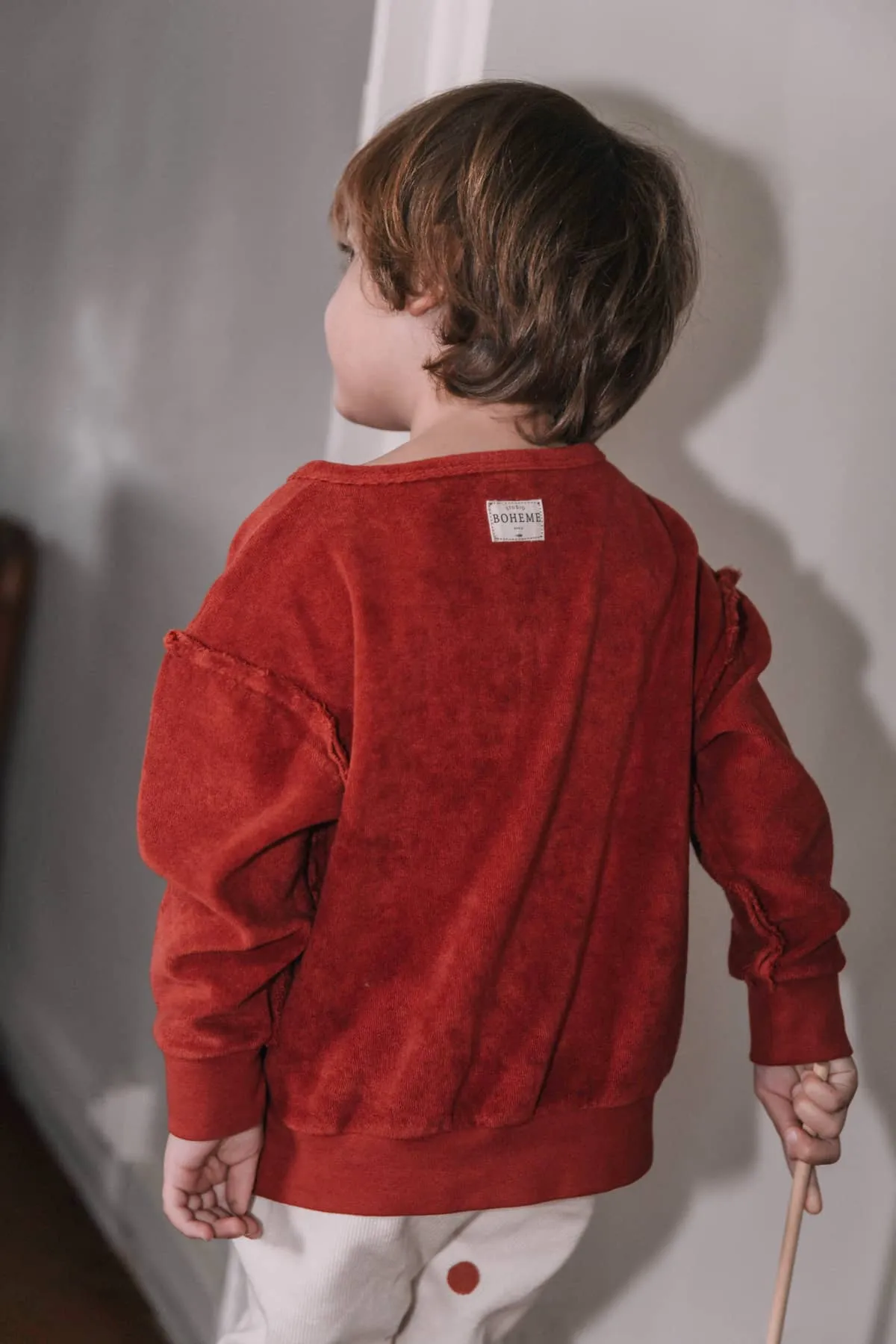 Sweat-shirt Big Jo Chili Red Rouge